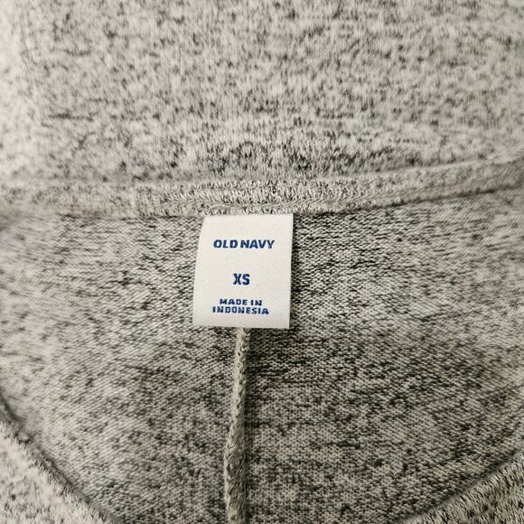 Old Navy Women's Extra‎ Small Gray Long Sleeve Knit Swing Dress NWT - Picture 3 of 7